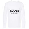 Gold Soft Touch Long Sleeve T-Shirt Thumbnail