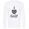 Gold Soft Touch Long Sleeve T-Shirt Thumbnail