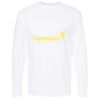 Unisex Gold Soft Touch Long Sleeve T-Shirt Thumbnail