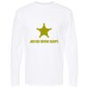 Unisex Gold Soft Touch Long Sleeve T-Shirt Thumbnail
